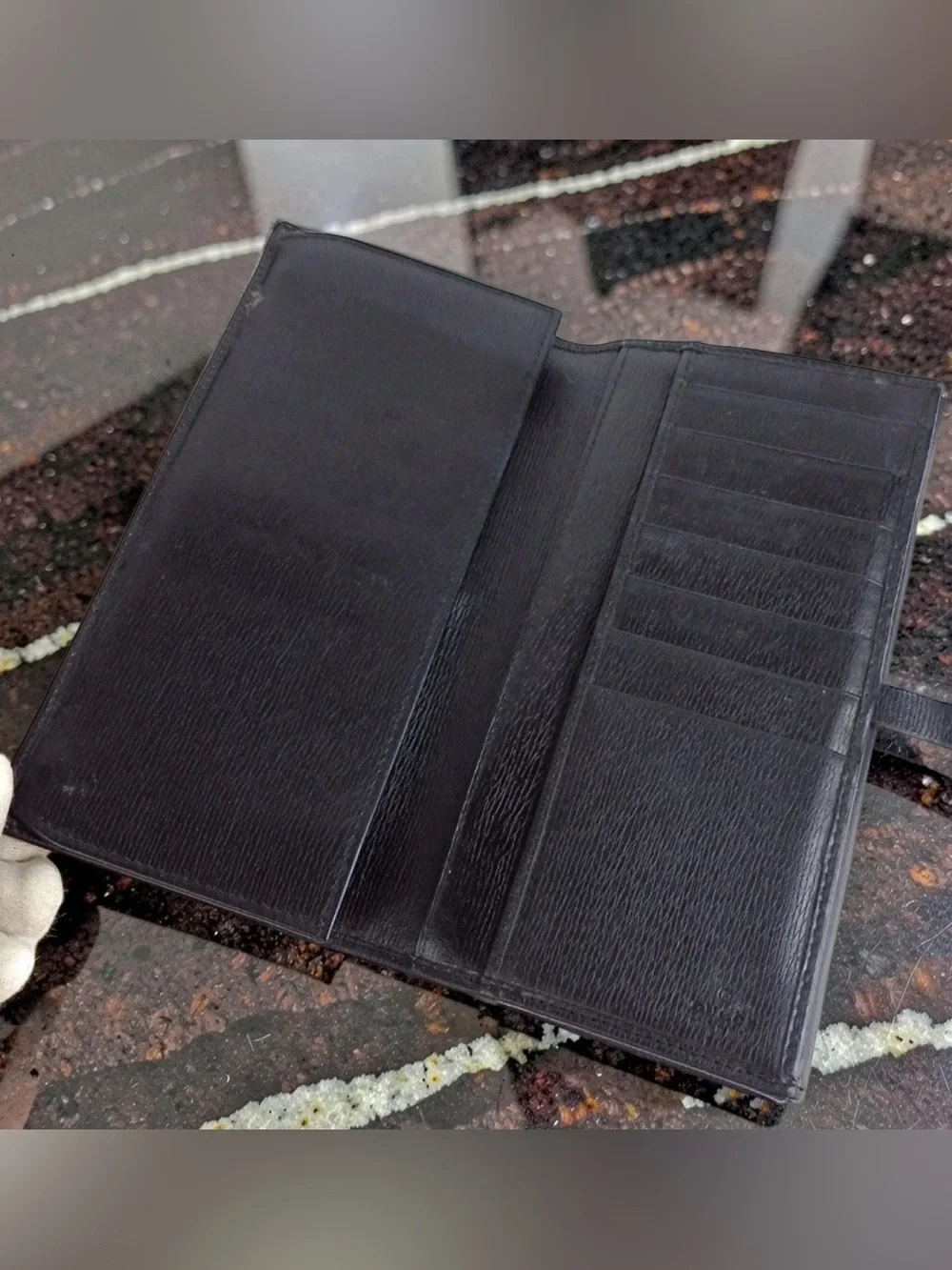 GUCCI Jackie Grained Leather Continental Wallet 🤩🖤 - Picture 5 of 13